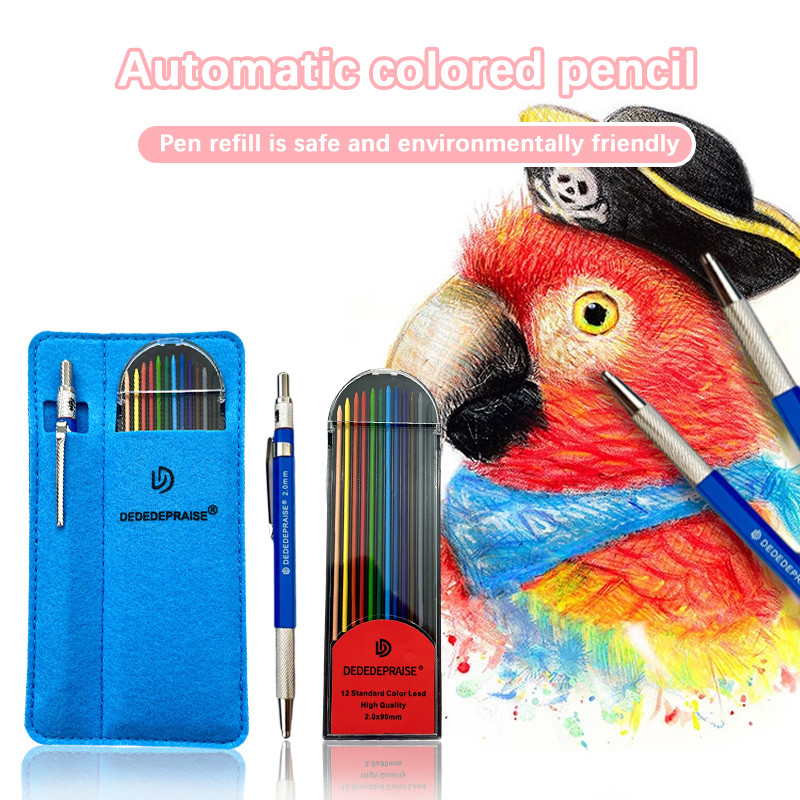 Staedtler Pencil Lumocolor - 12/24 цветные стержни, набор механических карандашей