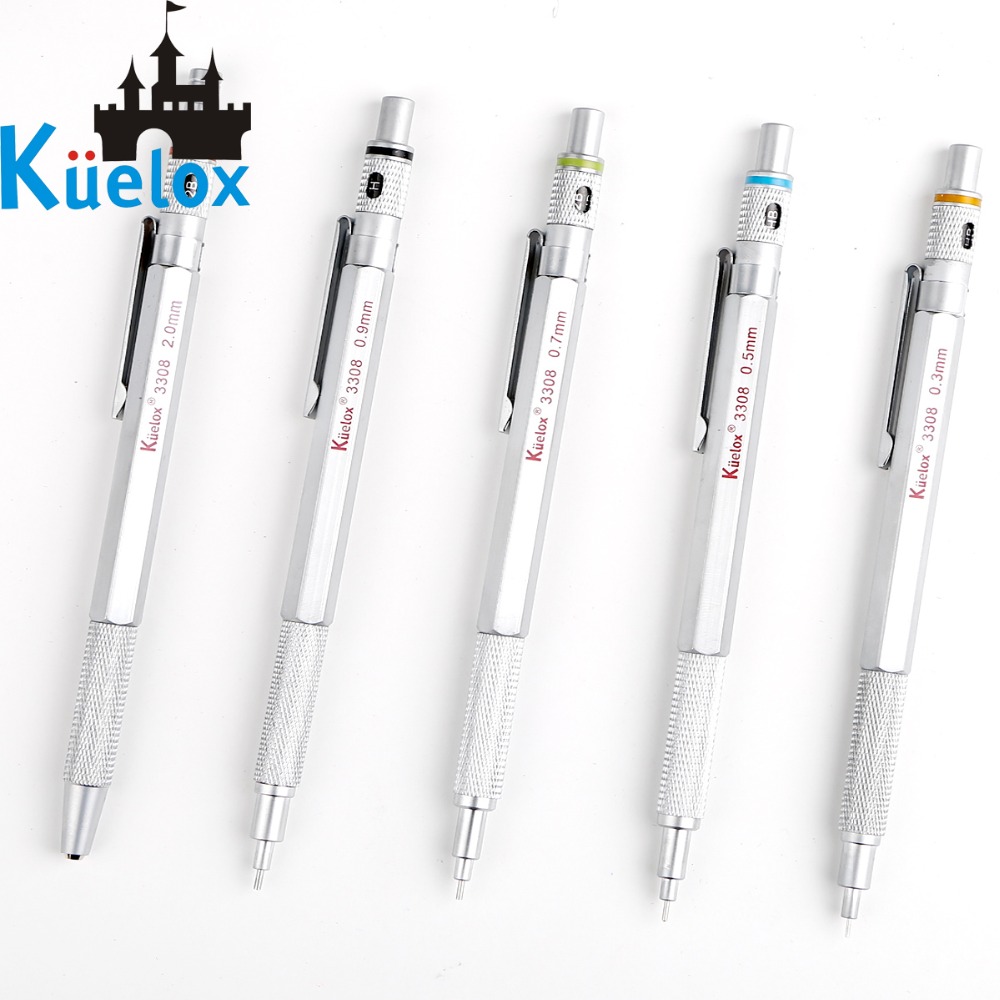 1 шт. KUELOX, полностью металл – обзор и цена Mechanical Pencil 0.3
