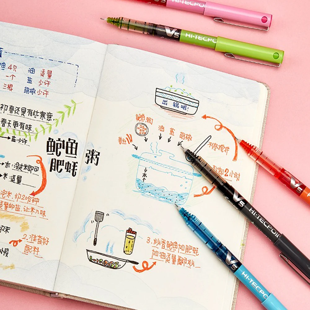 3 шт., японские гелевые ручки  – обзор и цена Pilot Pen G2