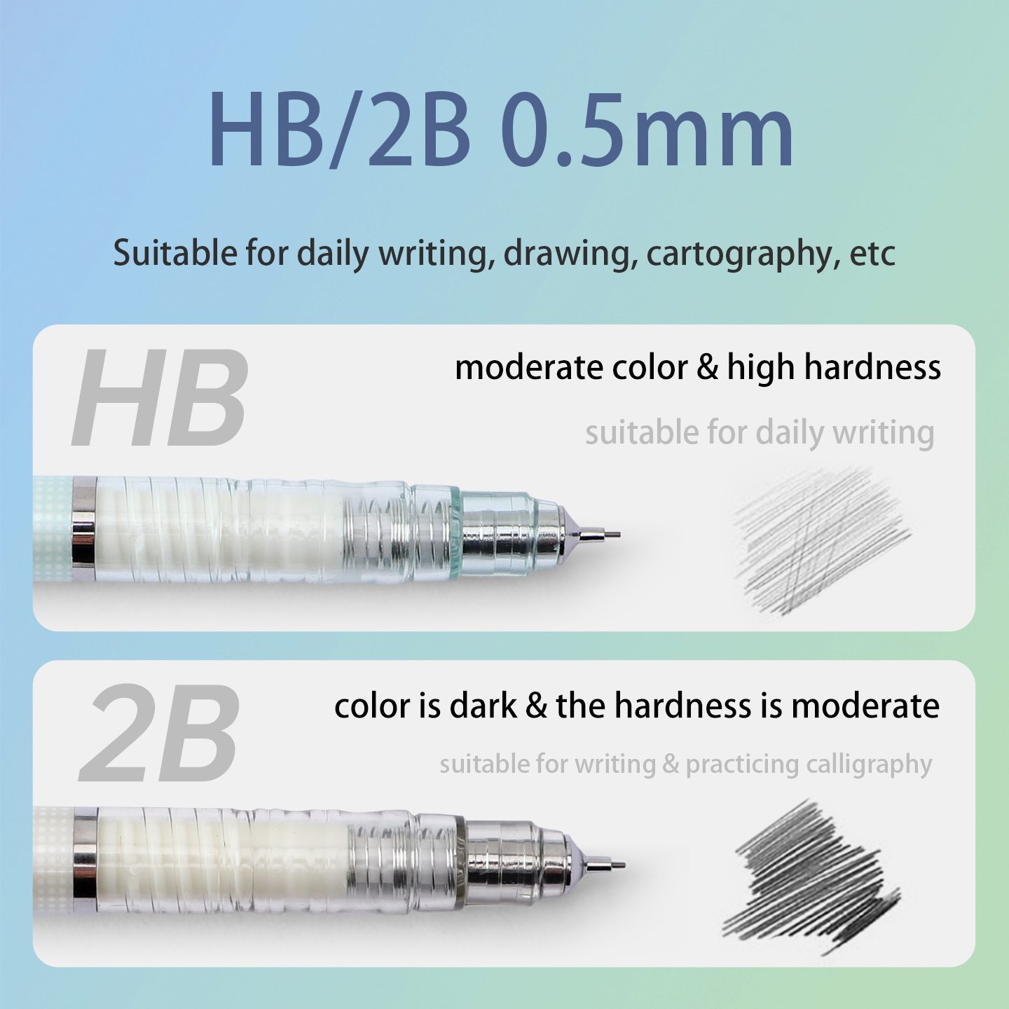 Механический карандаш BAOKE 0, – обзор и цена Mechanical Pencil 0.3