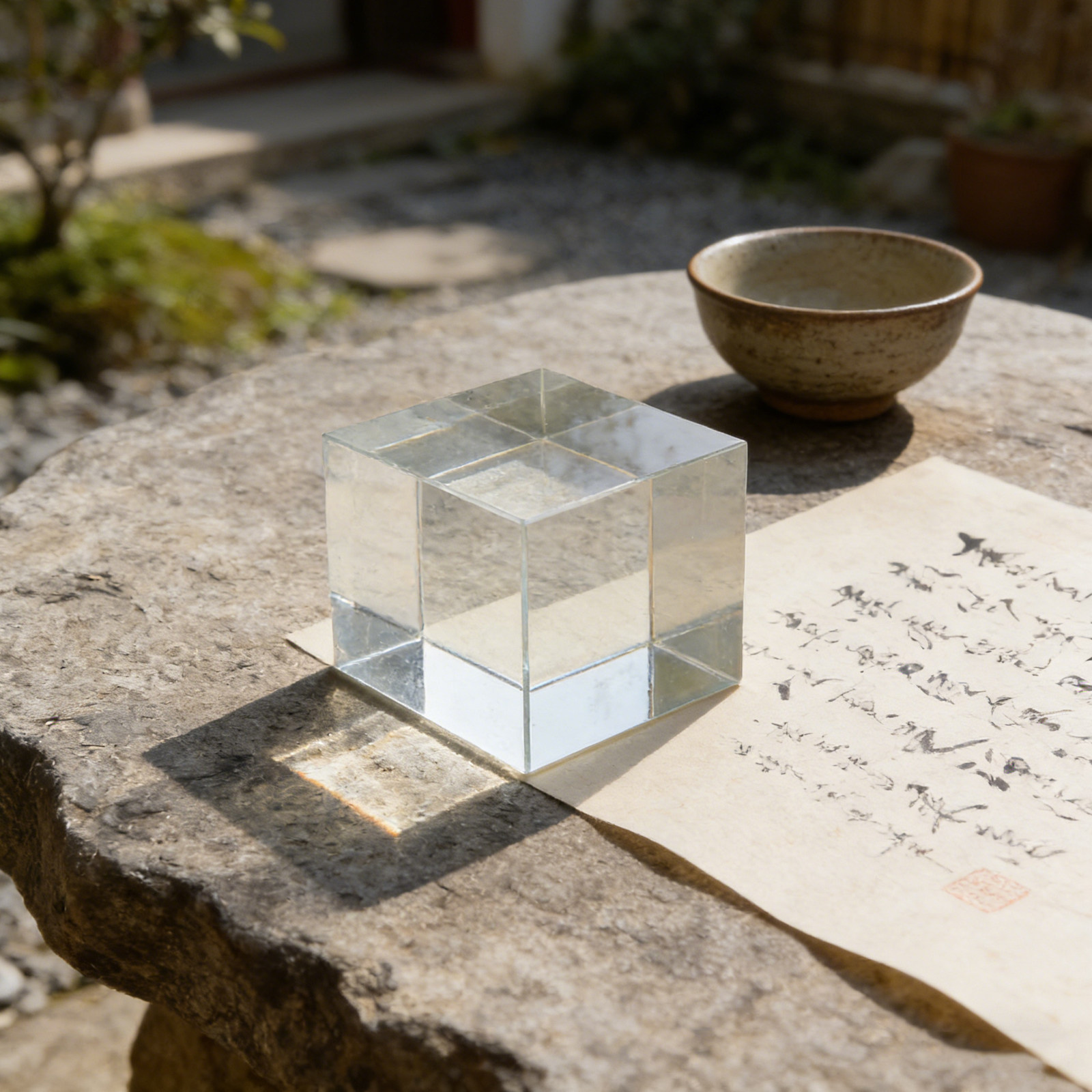 Квадратное прозрачное пресс-па – обзор и цена Paper Weight Crystal