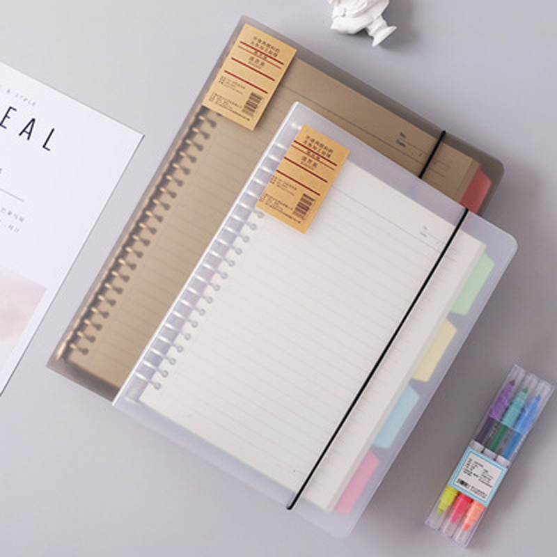 A4/B5/A5 сменный блокнот с вкл – обзор и цена Binder A4 Lever