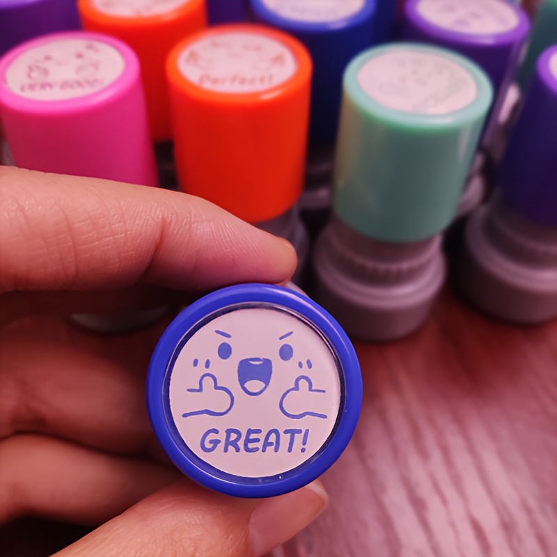 5 шт. штампов для учителей, ми – обзор и цена Rubber Date Stamp