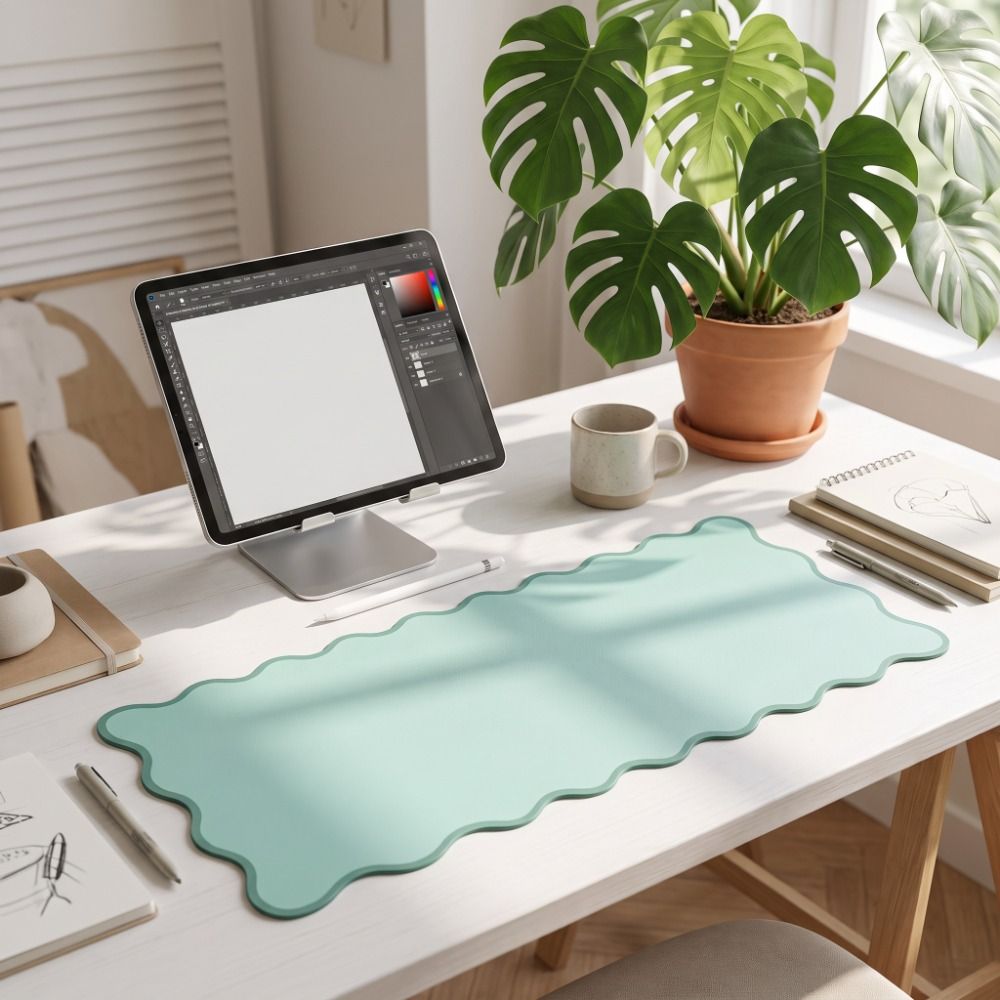 Настольный коврик из искусстве – обзор и цена Leather Desk Pad