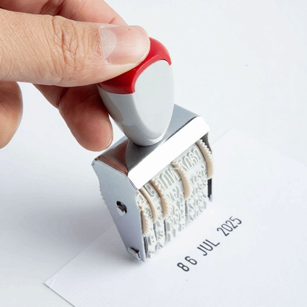 Практичный цифровой штамп с да – обзор и цена Rubber Date Stamp