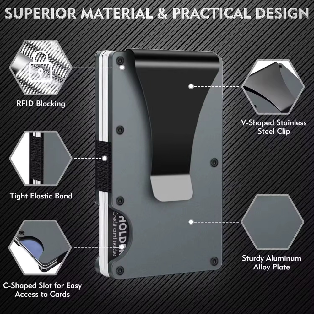 Держатель для карт из алюминие – обзор и цена Index Card Holder
