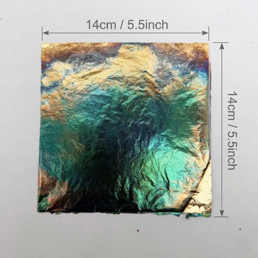Листы имитации золотой фольги  – обзор и цена Ink Blotter Paper