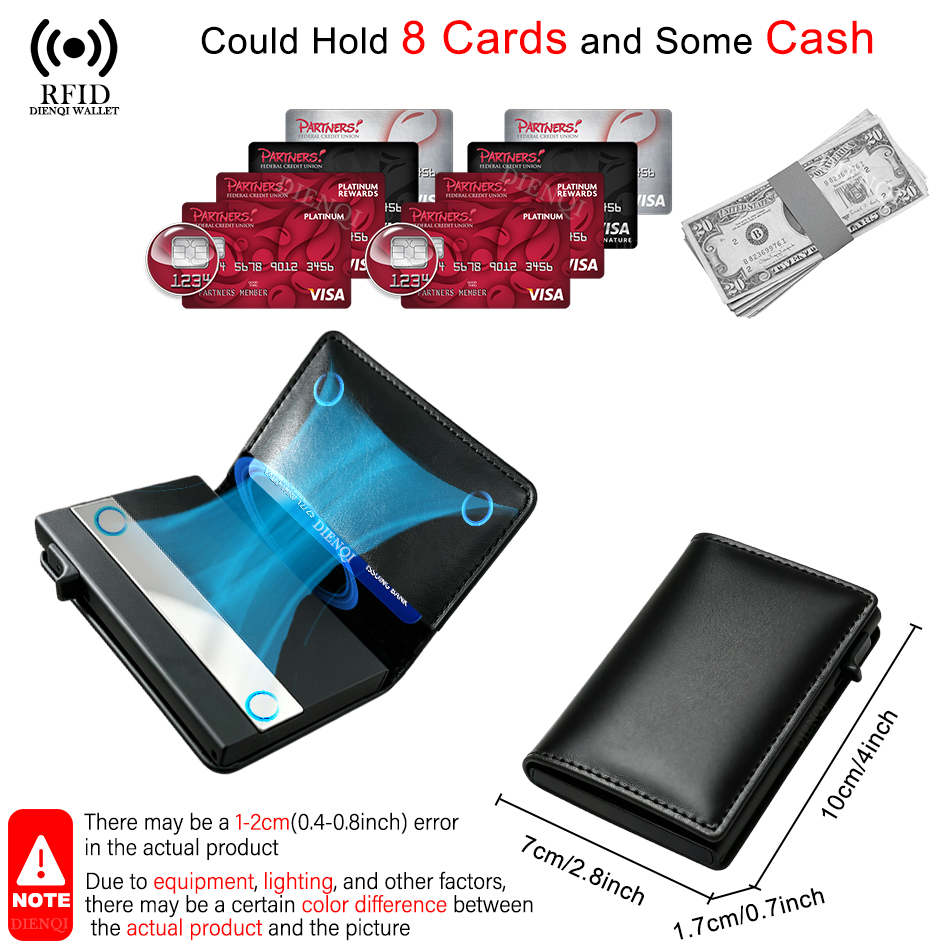 RFID-кошелек для кредитных кар – обзор и цена Index Card Holder