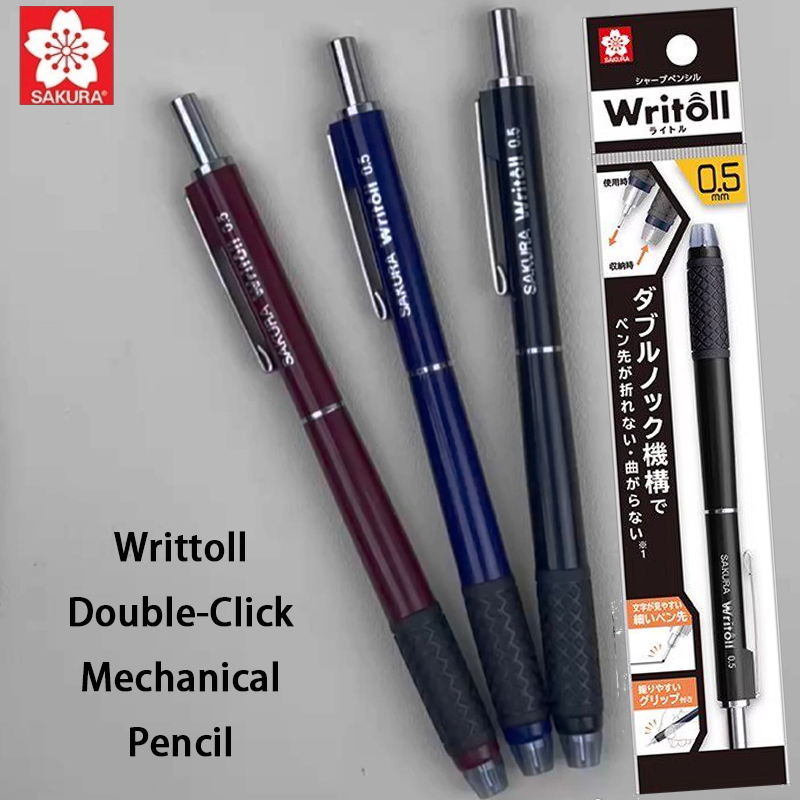 Механический карандаш SAKURA D – обзор и цена Mechanical Pencil 0.3