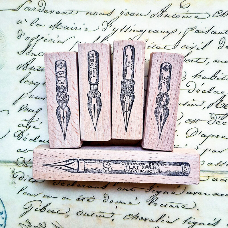 Набор для скрапбукинга: штампы – обзор и цена Fountain Pen Bottled Ink