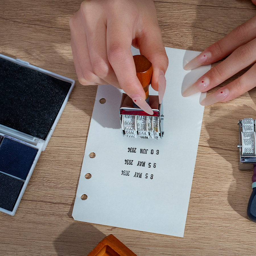 1 шт., ретро деревянный ролик, – обзор и цена Rubber Date Stamp